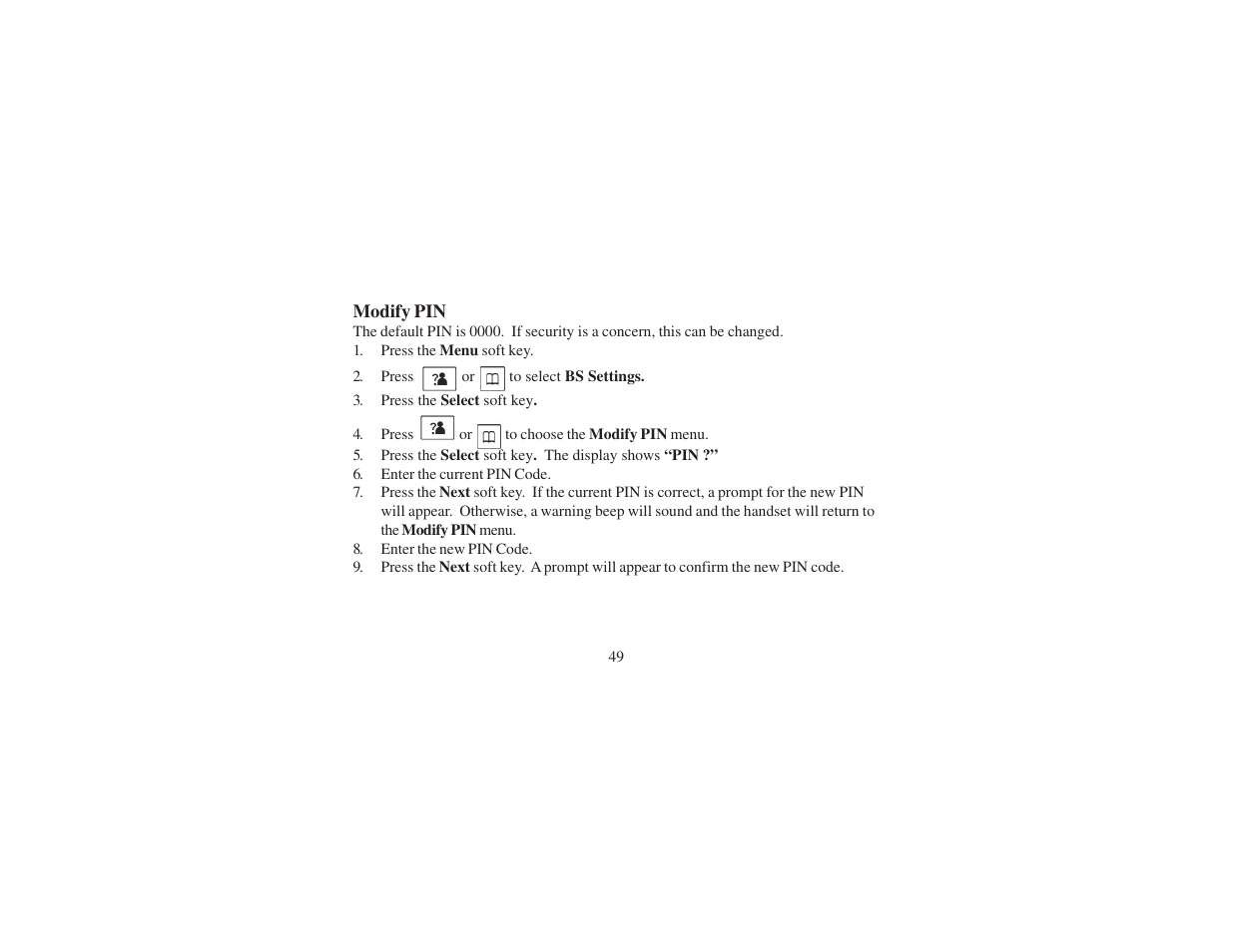 Cortelco 8012 User Manual | Page 49 / 72