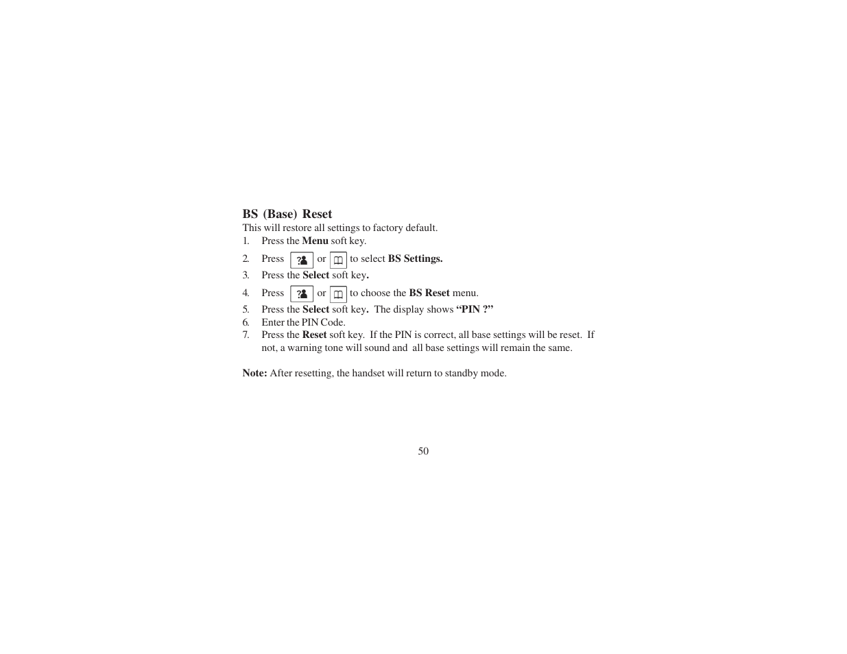 Cortelco 8012 User Manual | Page 50 / 72