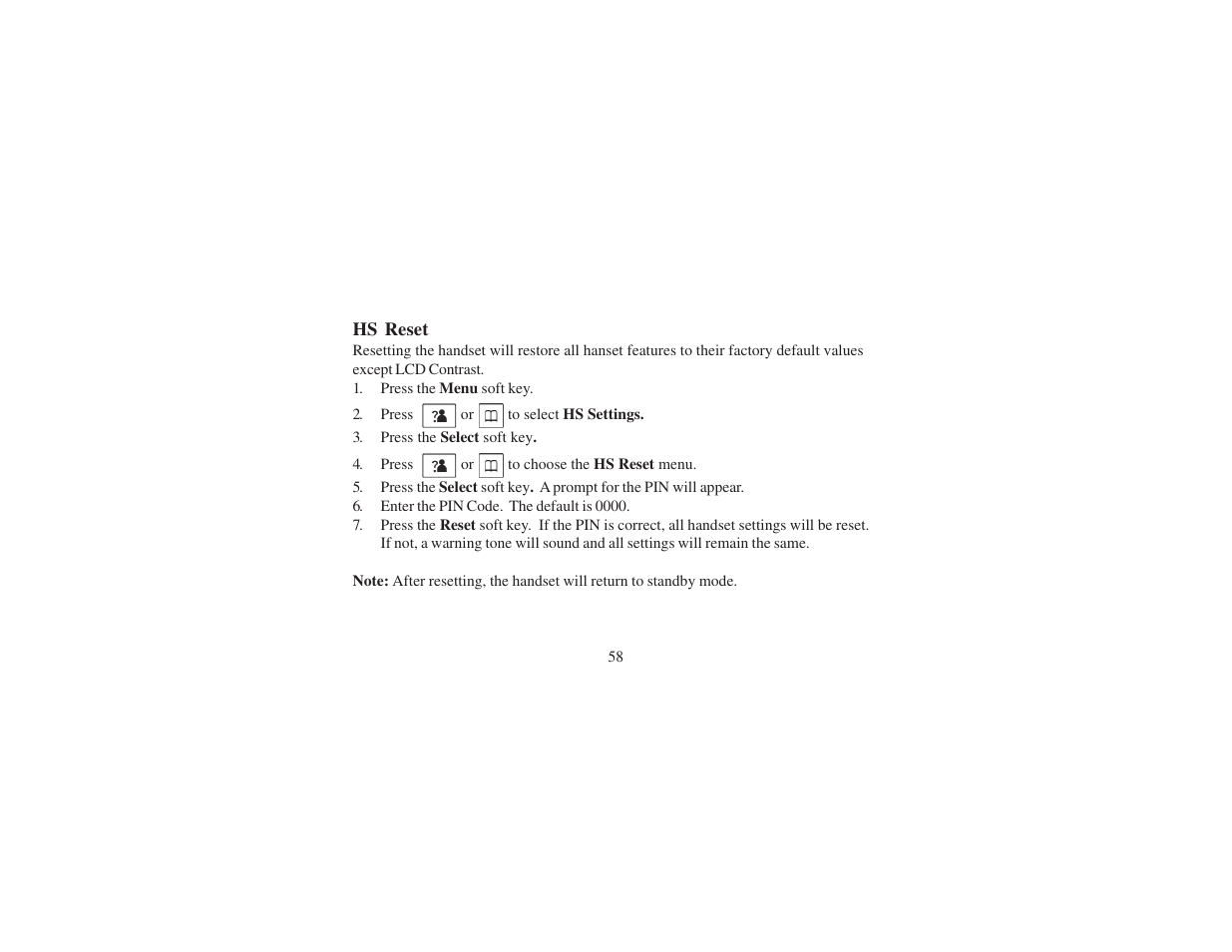 Cortelco 8012 User Manual | Page 58 / 72