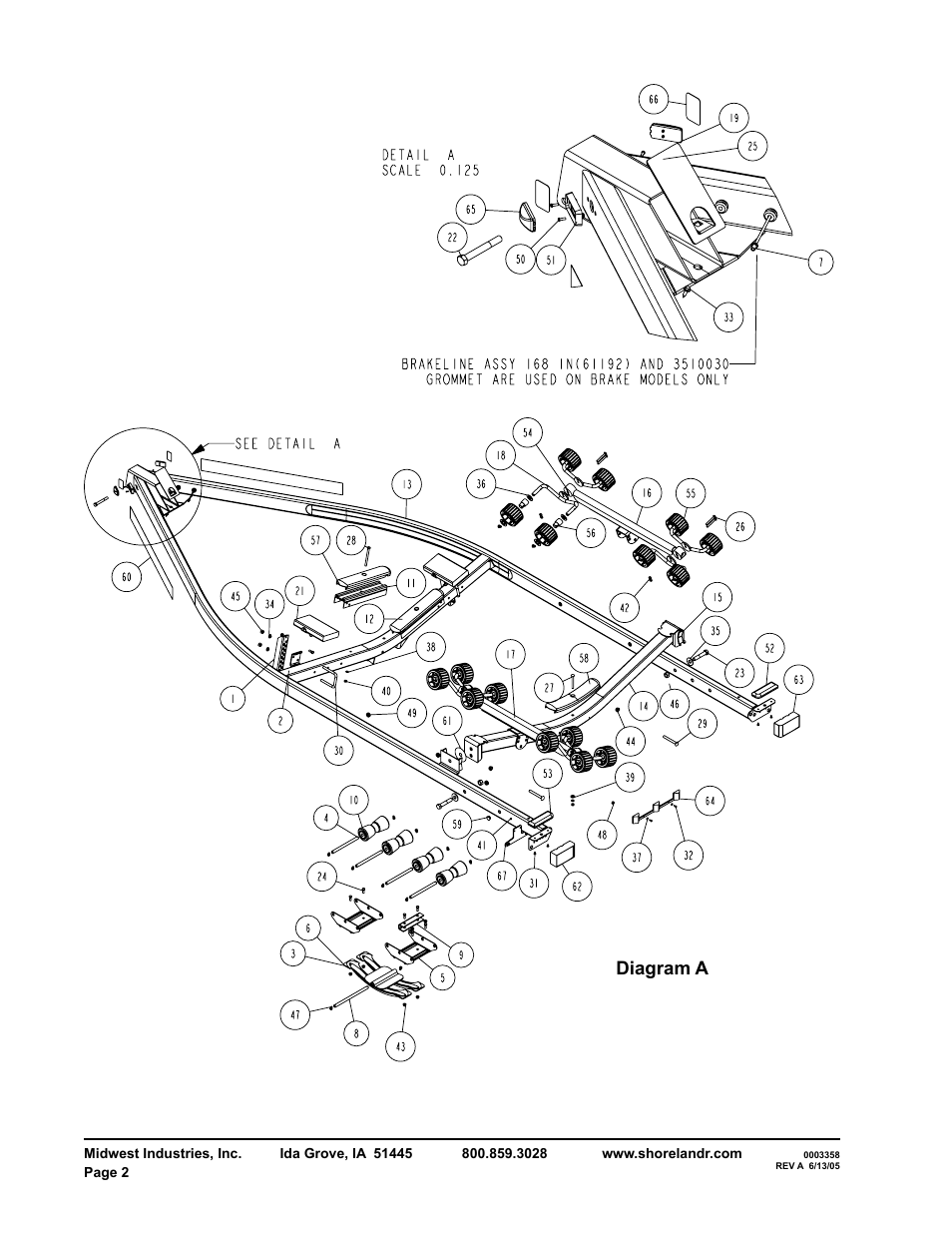 Diagram a | ShoreLand'r SLR2314S User Manual | Page 2 / 10