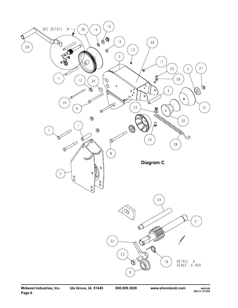 Diagram c | ShoreLand'r SLR2314S User Manual | Page 6 / 10