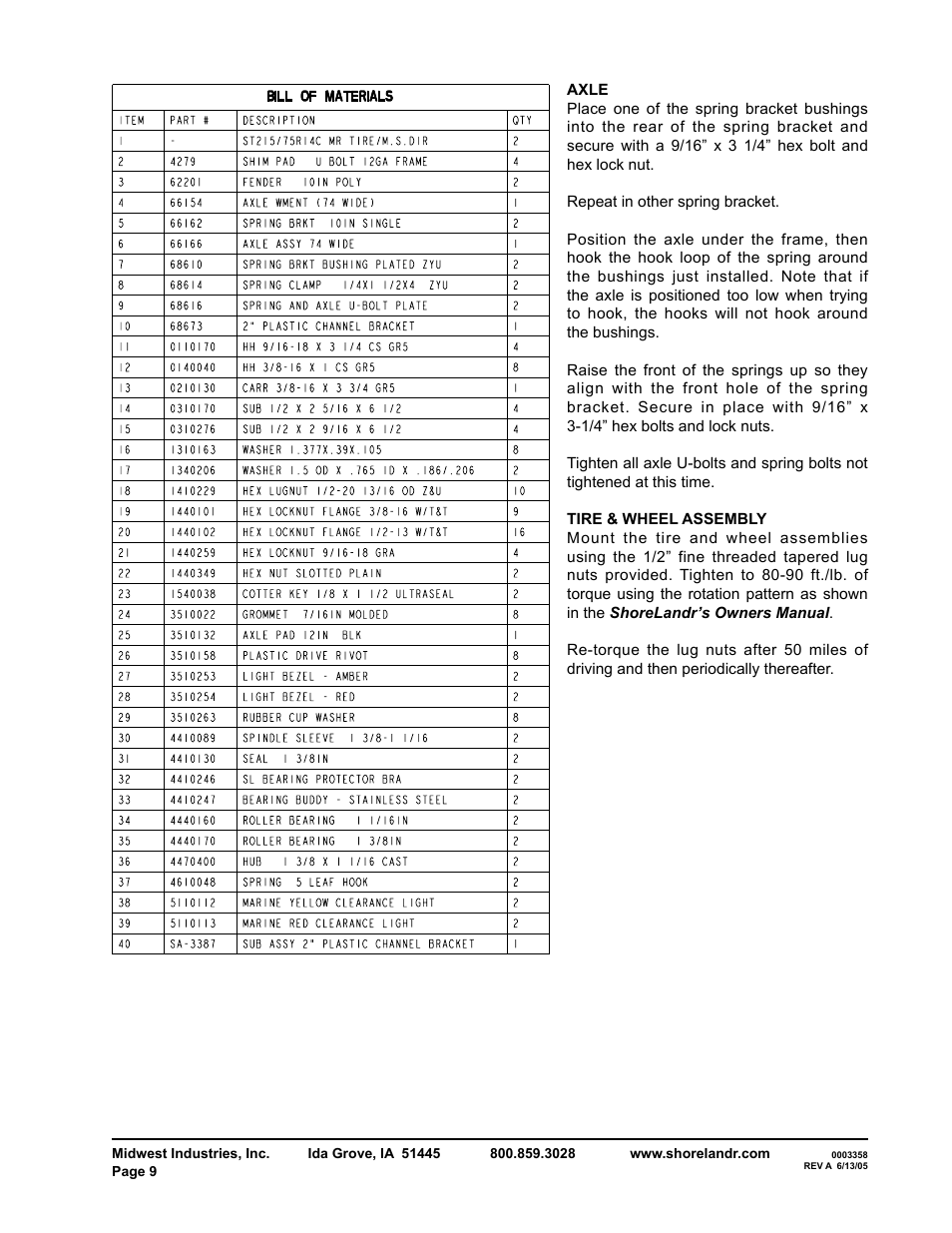 ShoreLand'r SLR2314S User Manual | Page 9 / 10
