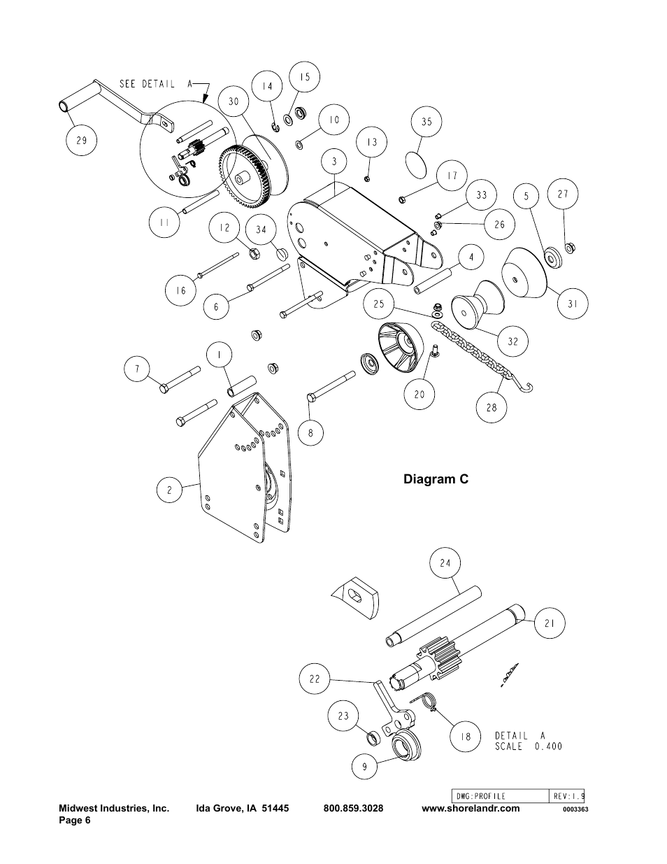 Diagram c | ShoreLand'r SLR23L User Manual | Page 6 / 10