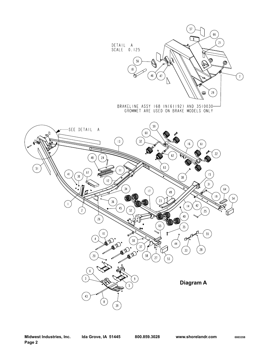 Diagram a | ShoreLand'r SLR23S User Manual | Page 2 / 10