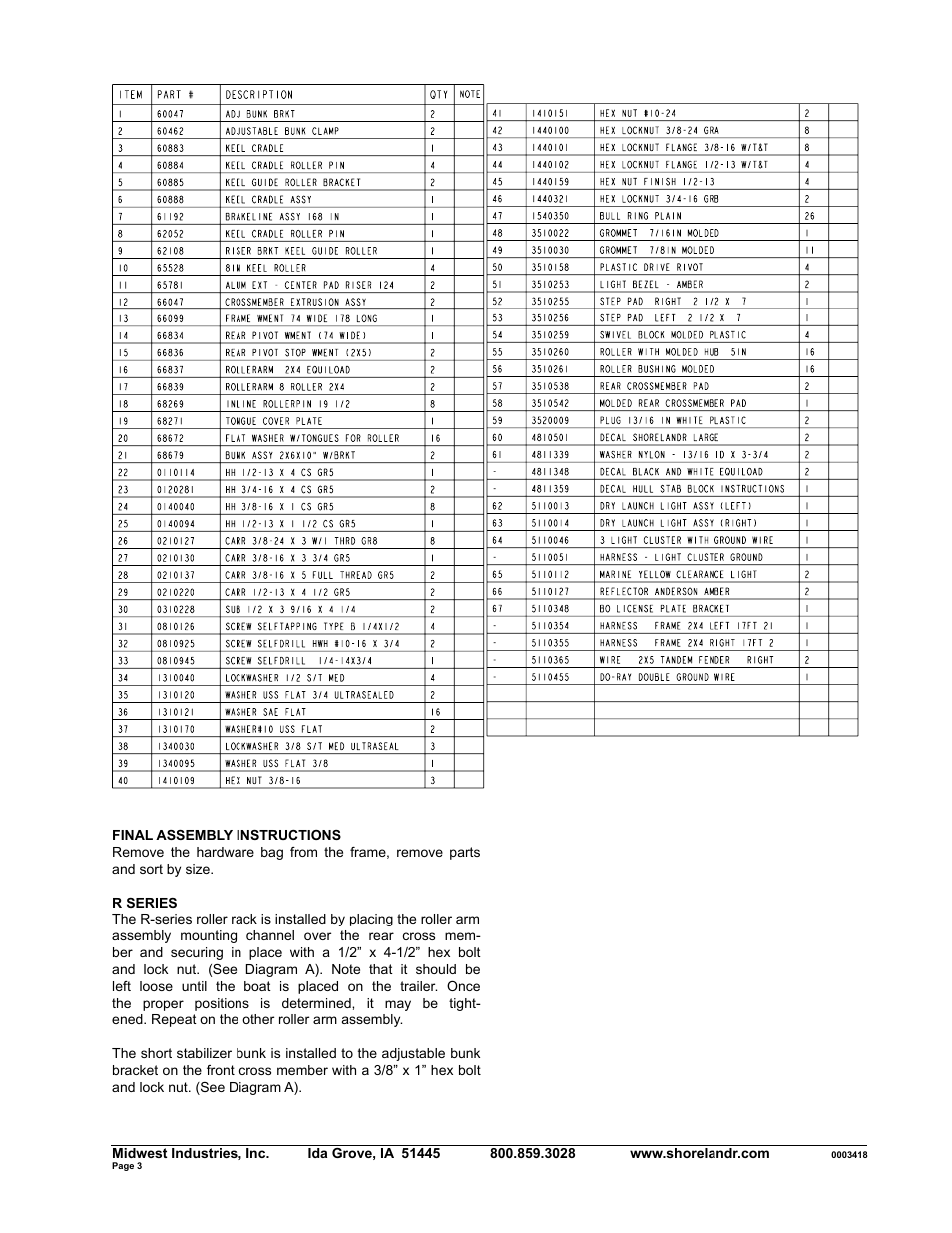 ShoreLand'r SLR30BS V.1 User Manual | Page 3 / 10