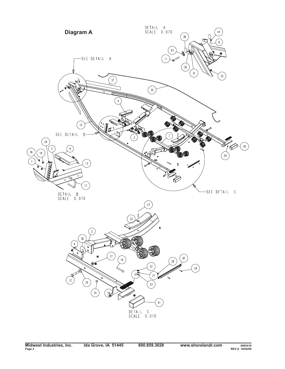 Diagram a | ShoreLand'r SLR30BS V.2 User Manual | Page 2 / 12