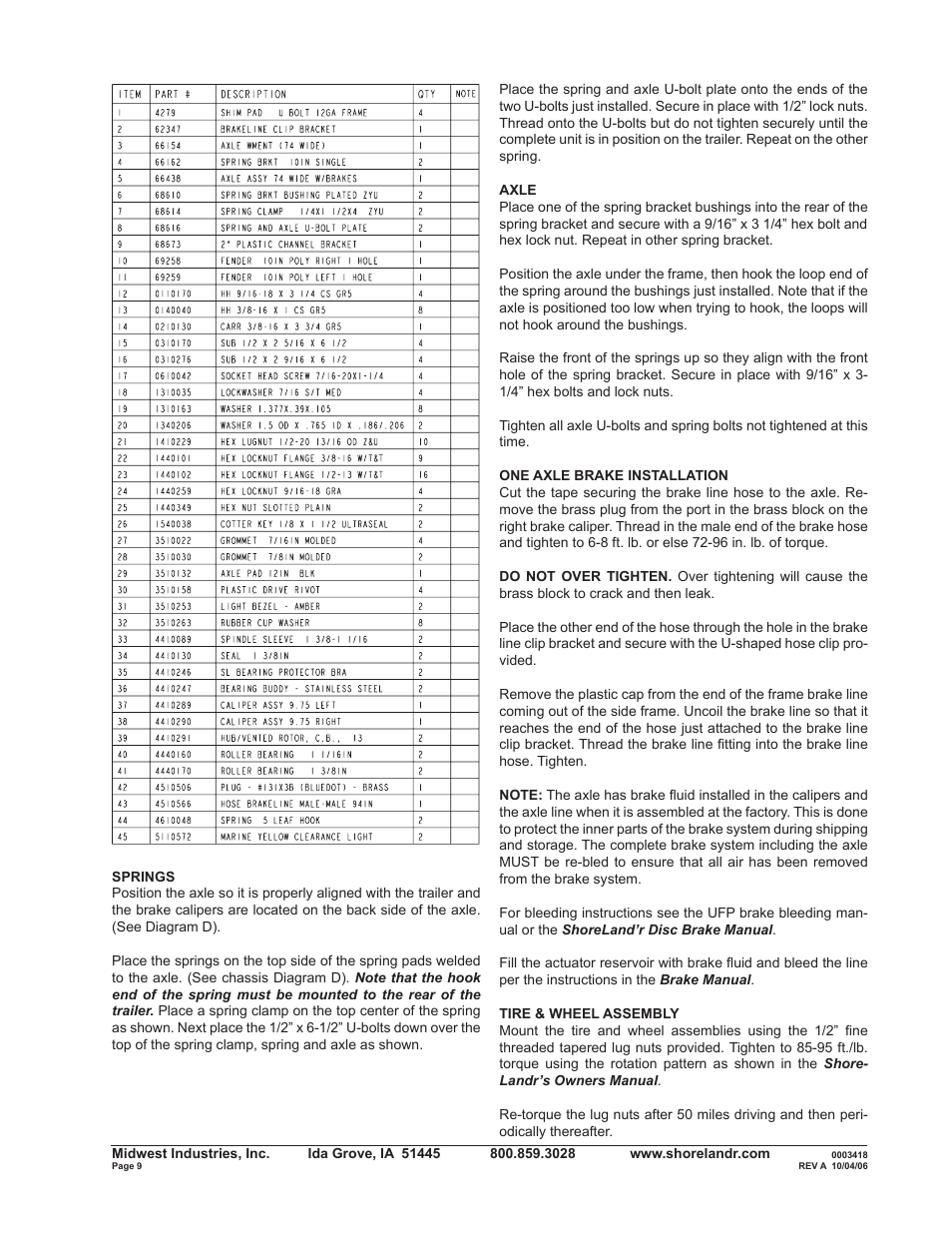ShoreLand'r SLR30BS V.2 User Manual | Page 9 / 12
