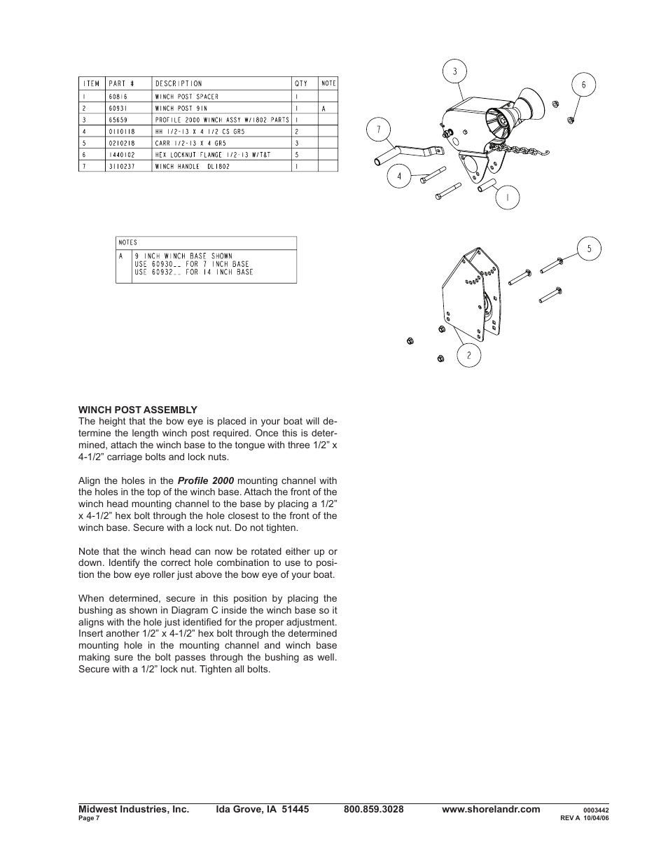 ShoreLand'r SLR34BLW V.2 User Manual | Page 7 / 12