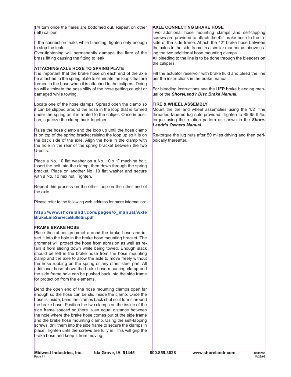 ShoreLand'r SLR40TABBXLW User Manual | Page 11 / 14