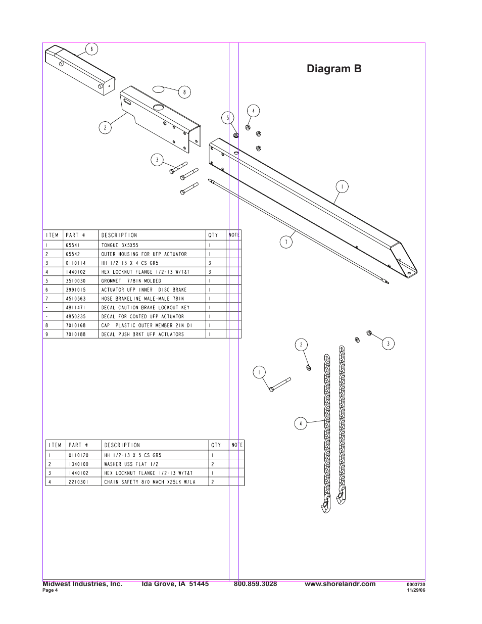 Diagram b | ShoreLand'r SLR40TABBXLW User Manual | Page 4 / 14