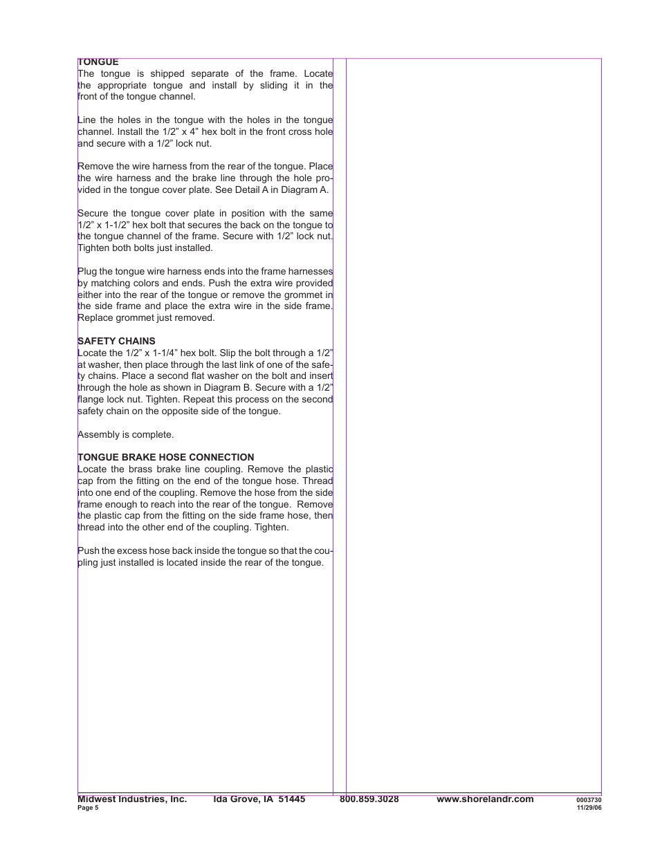 ShoreLand'r SLR40TABBXLW User Manual | Page 5 / 14