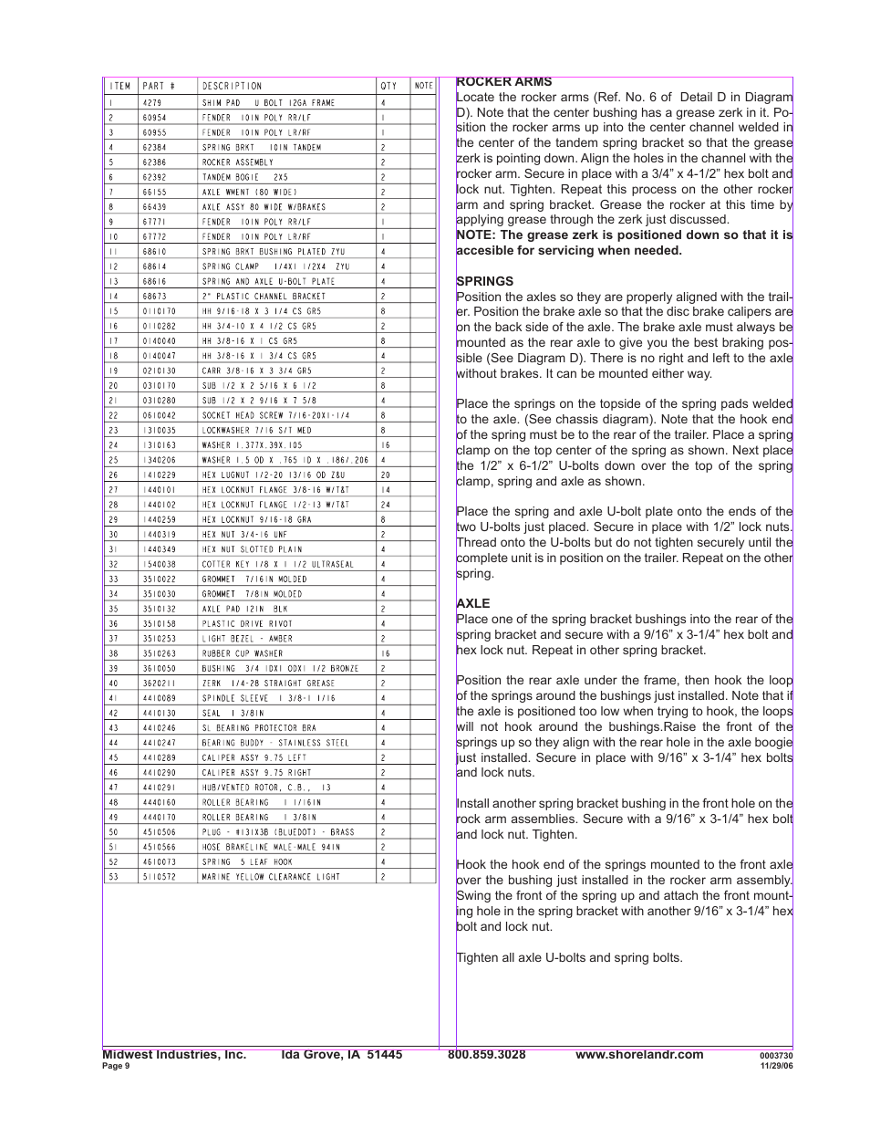 ShoreLand'r SLR40TABBXLW User Manual | Page 9 / 14