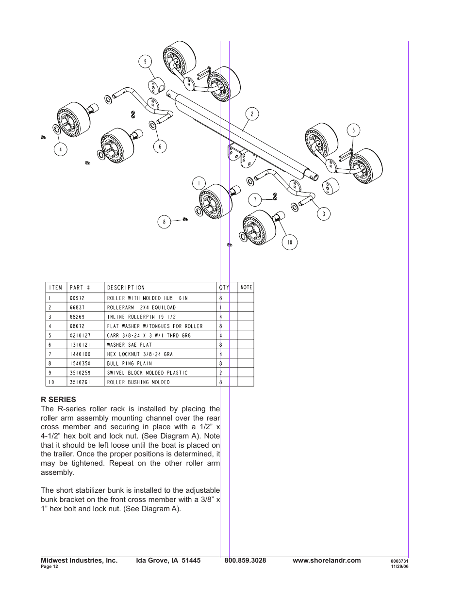ShoreLand'r SLR40TABLW User Manual | Page 12 / 14