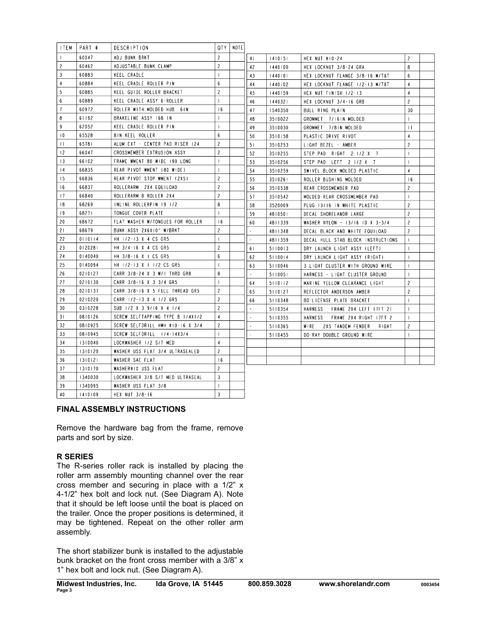 ShoreLand'r SLR40TBBLW V.1 User Manual | Page 3 / 12