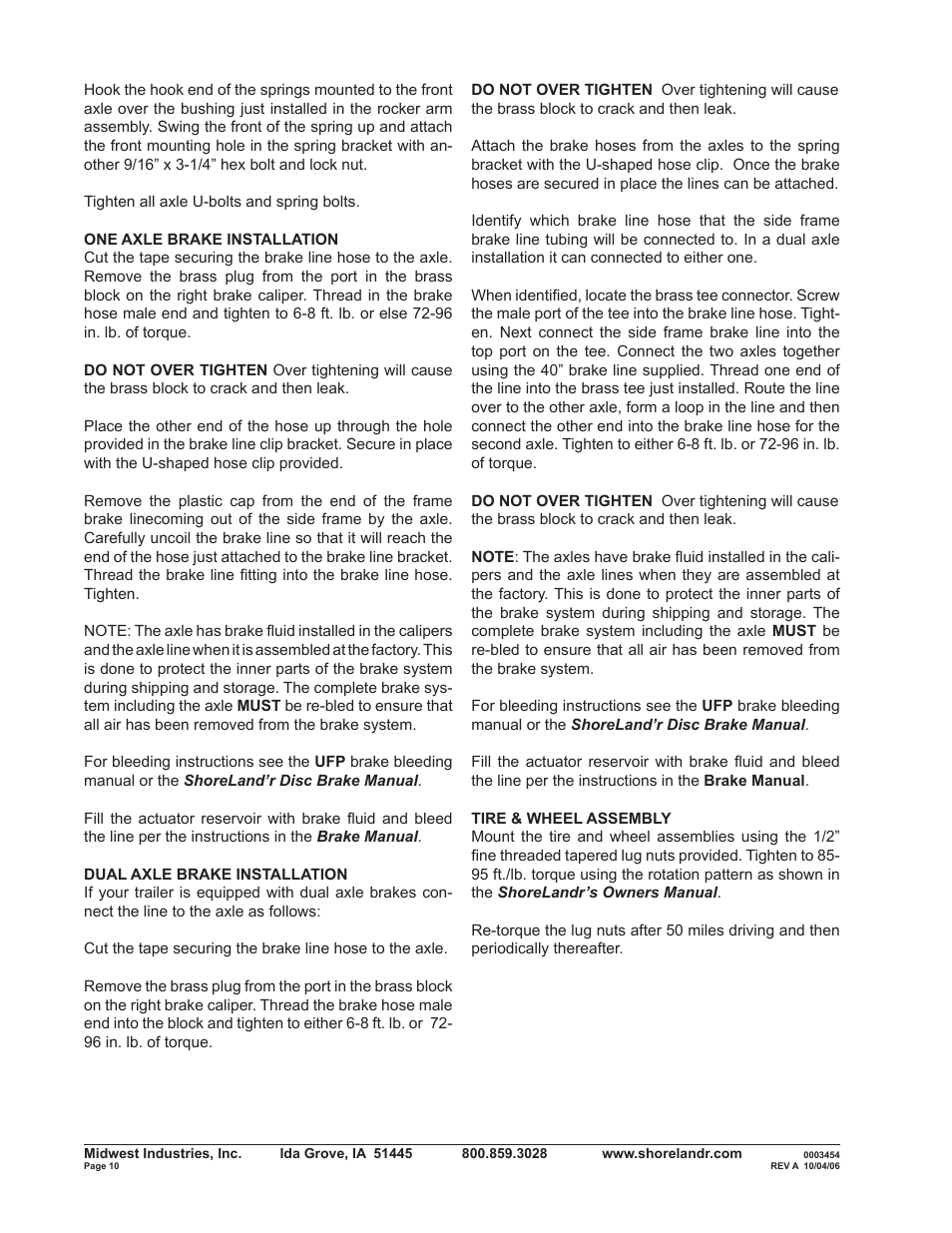 ShoreLand'r SLR40TBBLW V.2 User Manual | Page 10 / 14