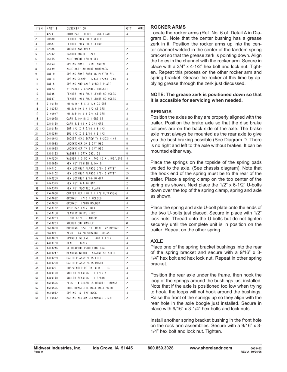ShoreLand'r SLR40TBBXLW V.1 User Manual | Page 9 / 14