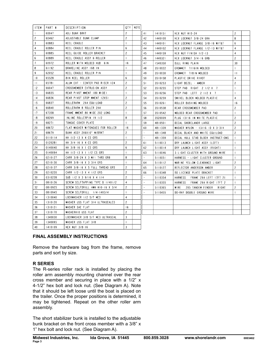 ShoreLand'r SLR40TBBXLW V.2 User Manual | Page 3 / 12