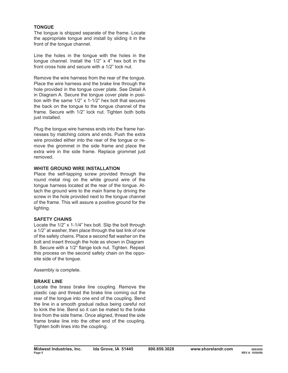 ShoreLand'r SLR40TBLW V.2 User Manual | Page 5 / 14
