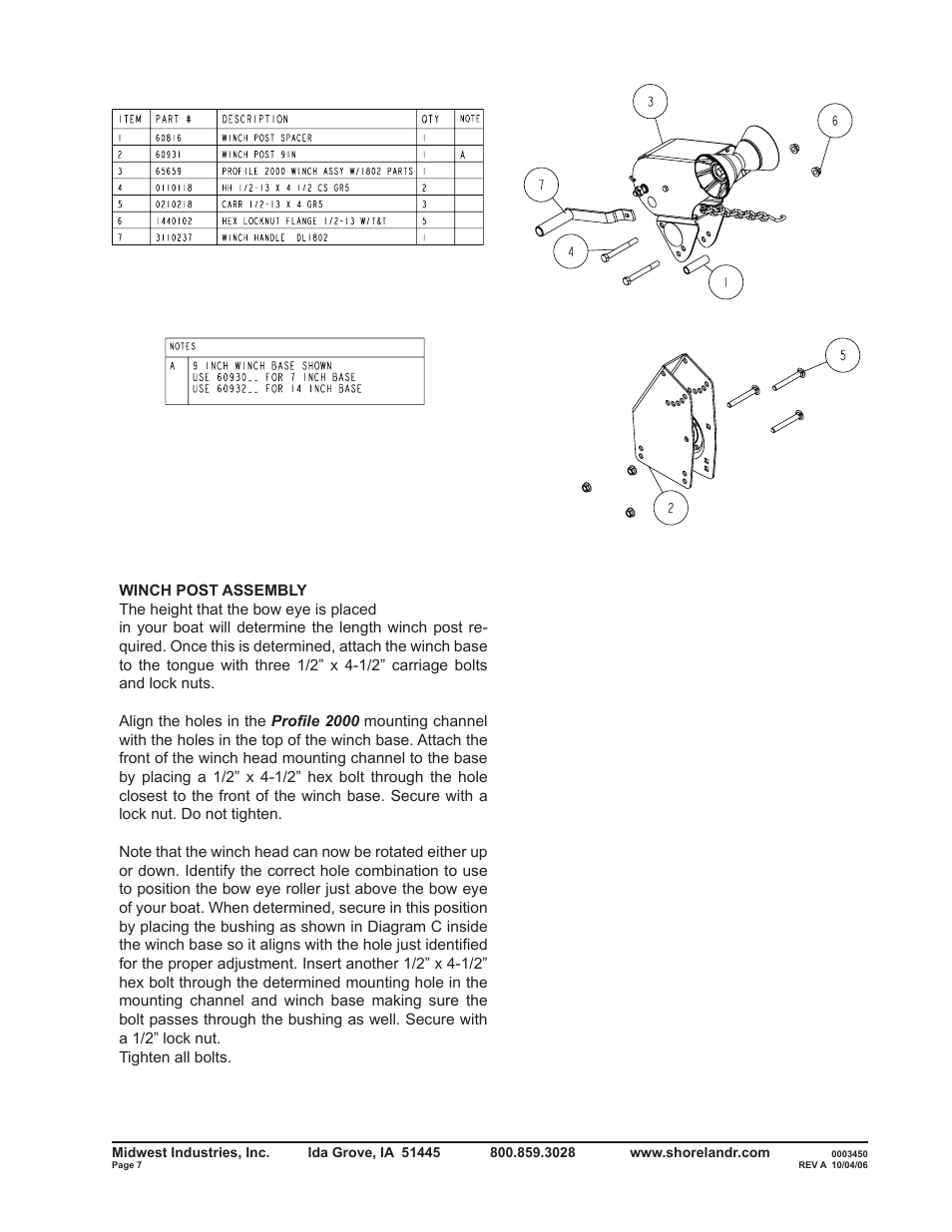 ShoreLand'r SLR40TBLW V.2 User Manual | Page 7 / 14
