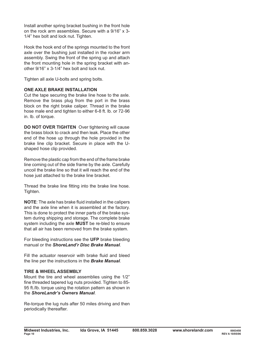 ShoreLand'r SLR40TBXLW V.1 User Manual | Page 10 / 14