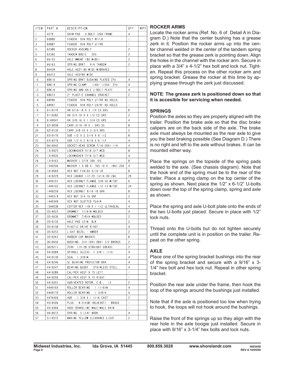 ShoreLand'r SLR40TBXLW V.1 User Manual | Page 9 / 14