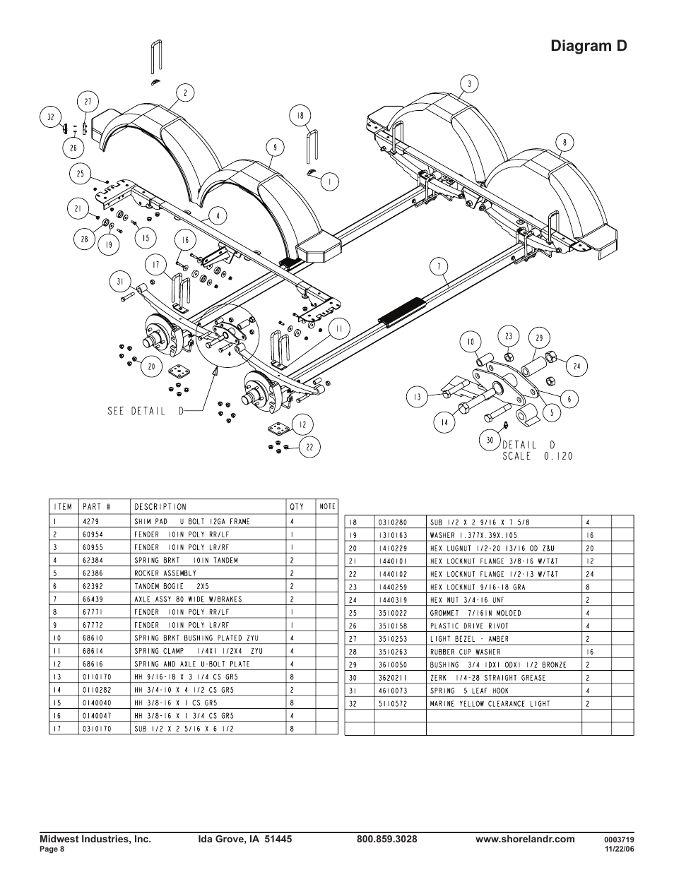 Diagram d | ShoreLand'r SLR46TABBS User Manual | Page 8 / 14