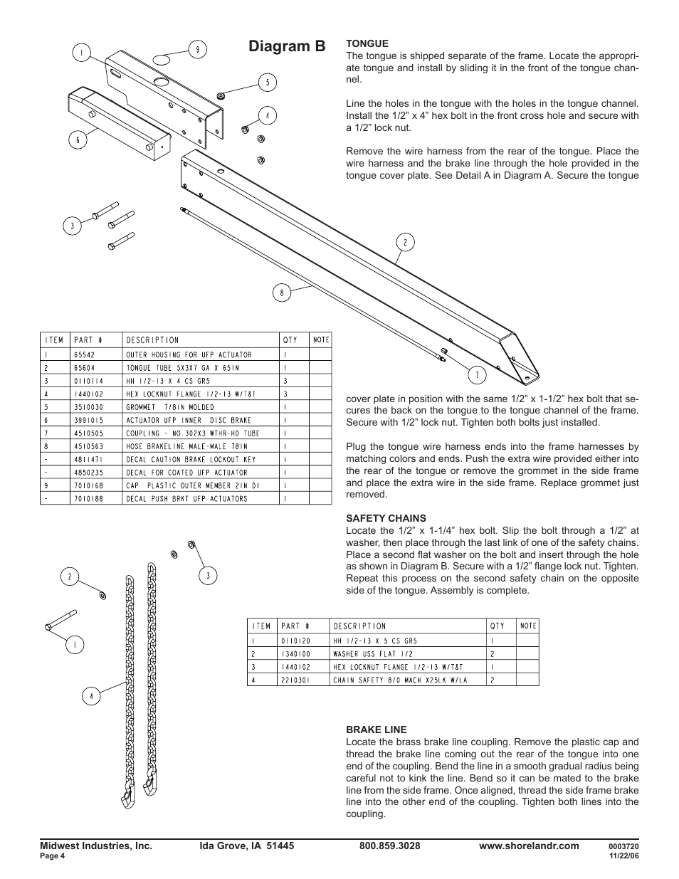 Diagram b | ShoreLand'r SLR46TABS User Manual | Page 4 / 14