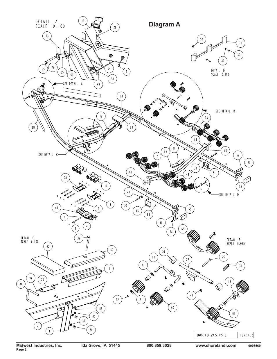 Diagram a | ShoreLand'r SLR46TBBL V.1 User Manual | Page 2 / 10