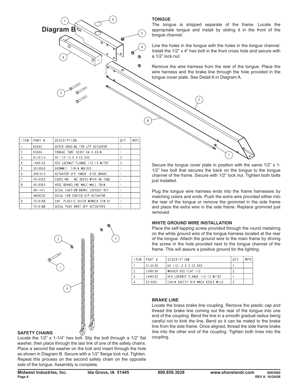 Diagram b | ShoreLand'r SLR46TBBL V.2 User Manual | Page 4 / 14