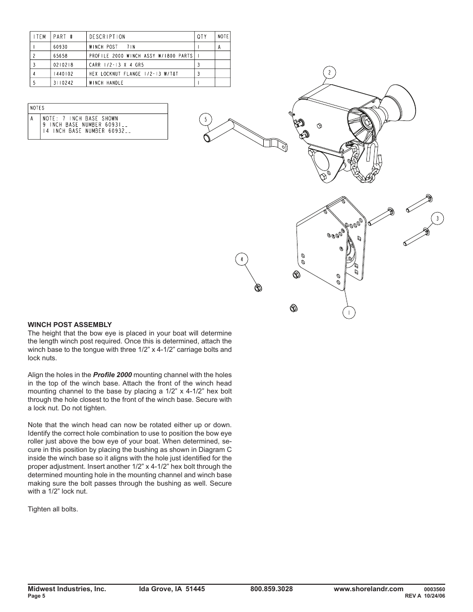 ShoreLand'r SLR46TBBL V.2 User Manual | Page 5 / 14