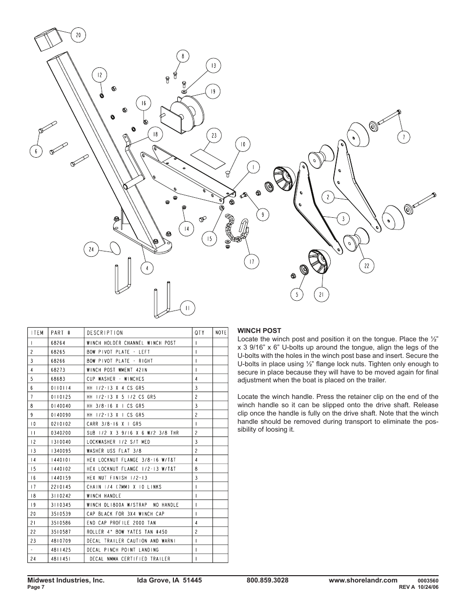 ShoreLand'r SLR46TBBL V.2 User Manual | Page 7 / 14