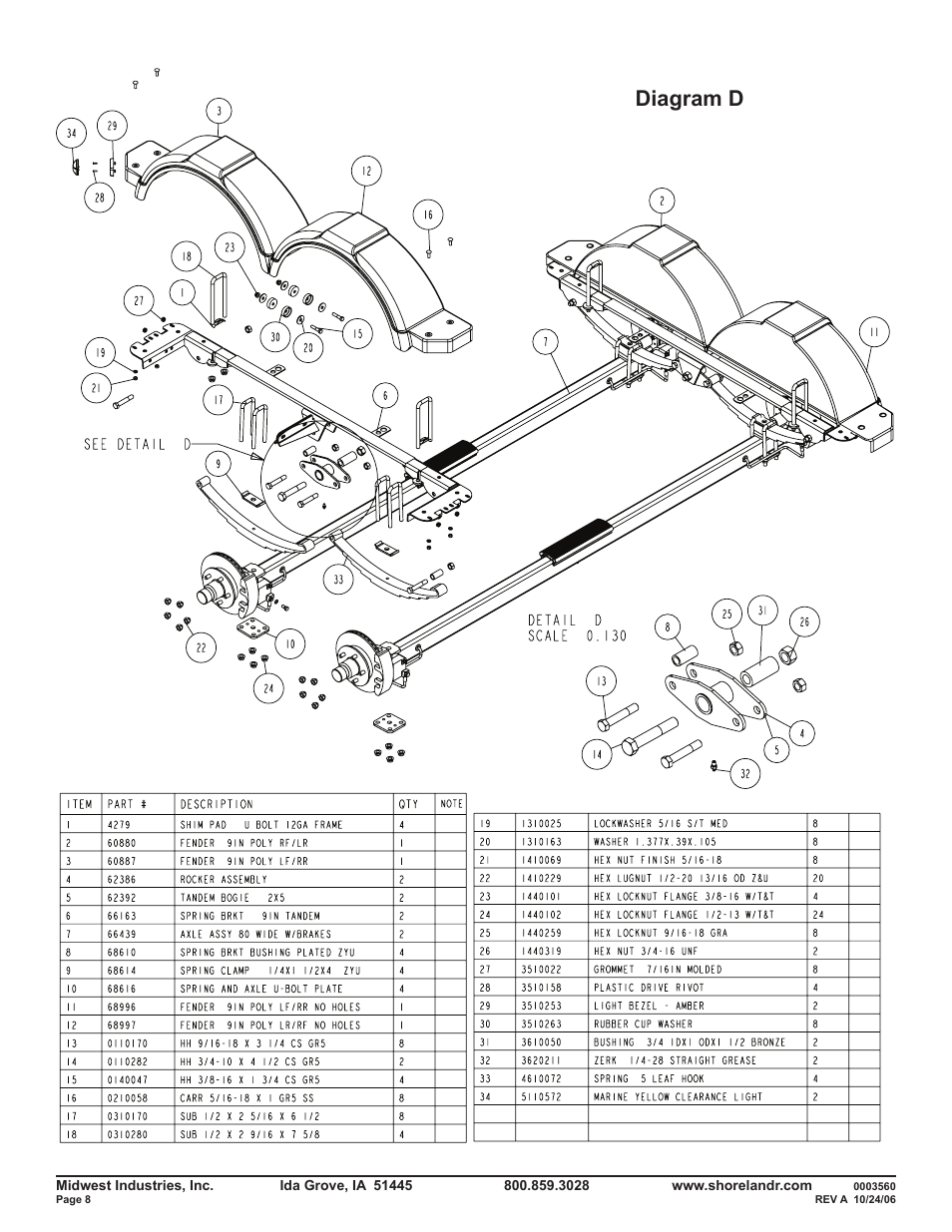 Diagram d | ShoreLand'r SLR46TBBL V.2 User Manual | Page 8 / 14