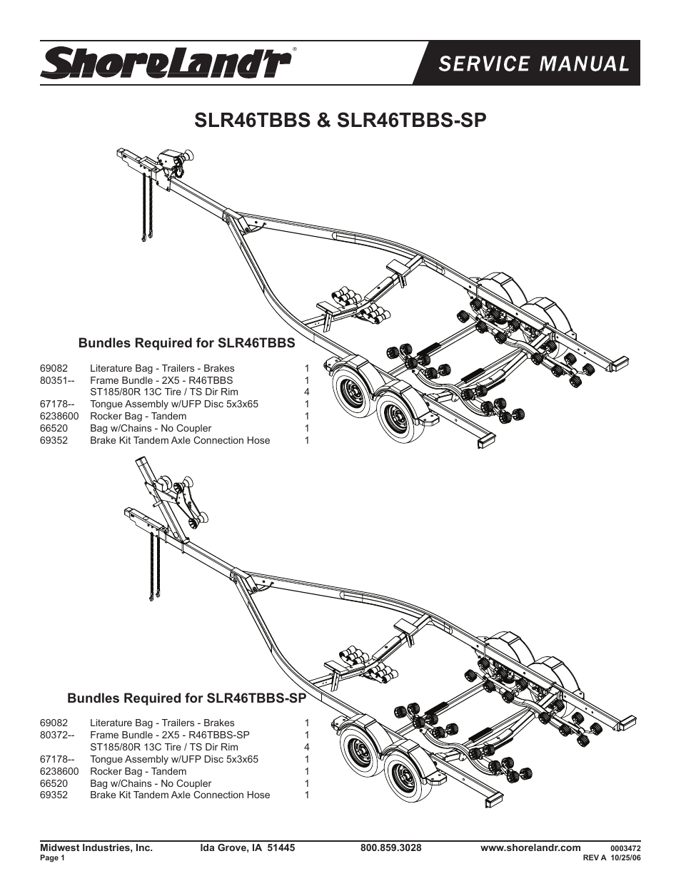 ShoreLand'r SLR46TBBS V.2 User Manual | 14 pages