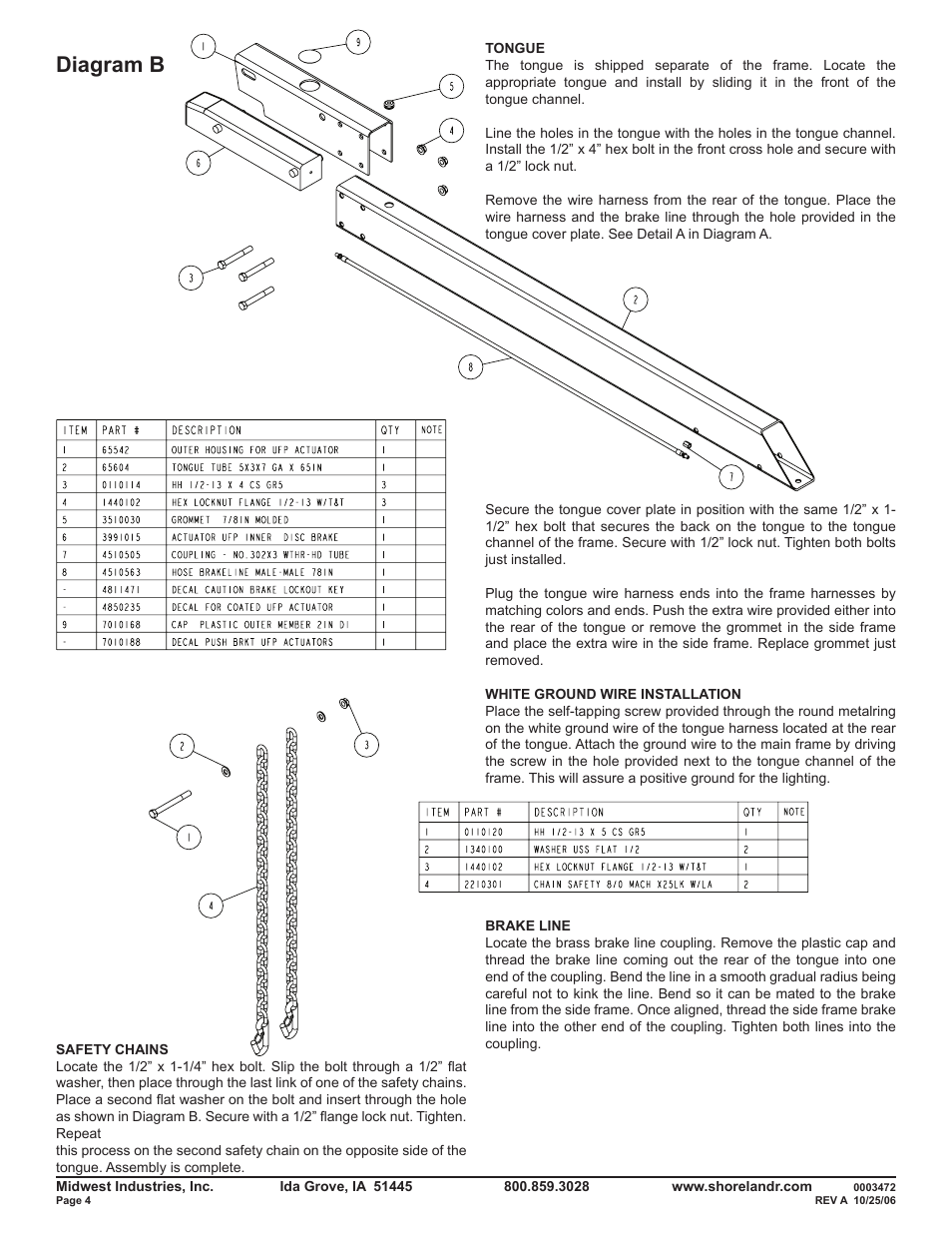 Diagram b | ShoreLand'r SLR46TBBS V.2 User Manual | Page 4 / 14