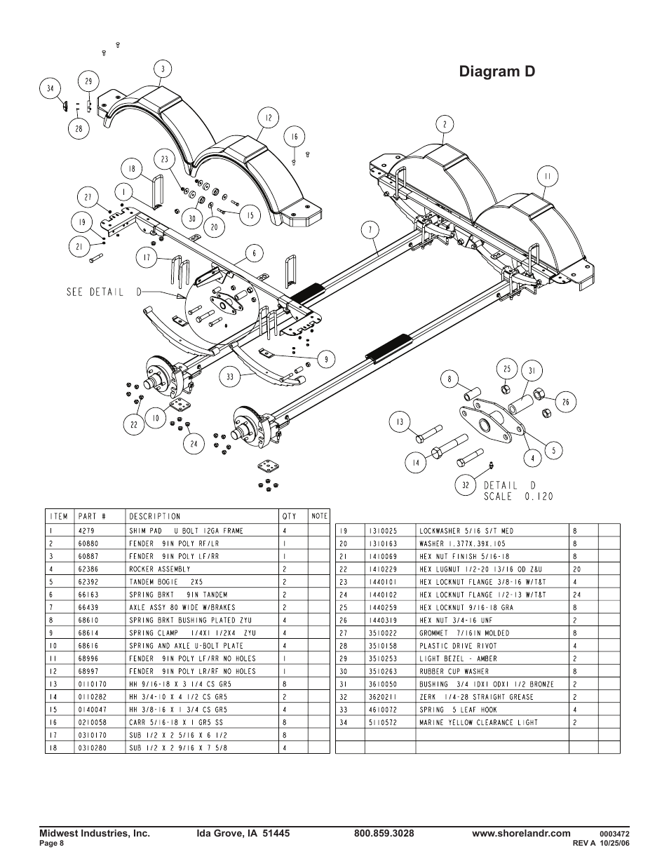 Diagram d | ShoreLand'r SLR46TBBS V.2 User Manual | Page 8 / 14