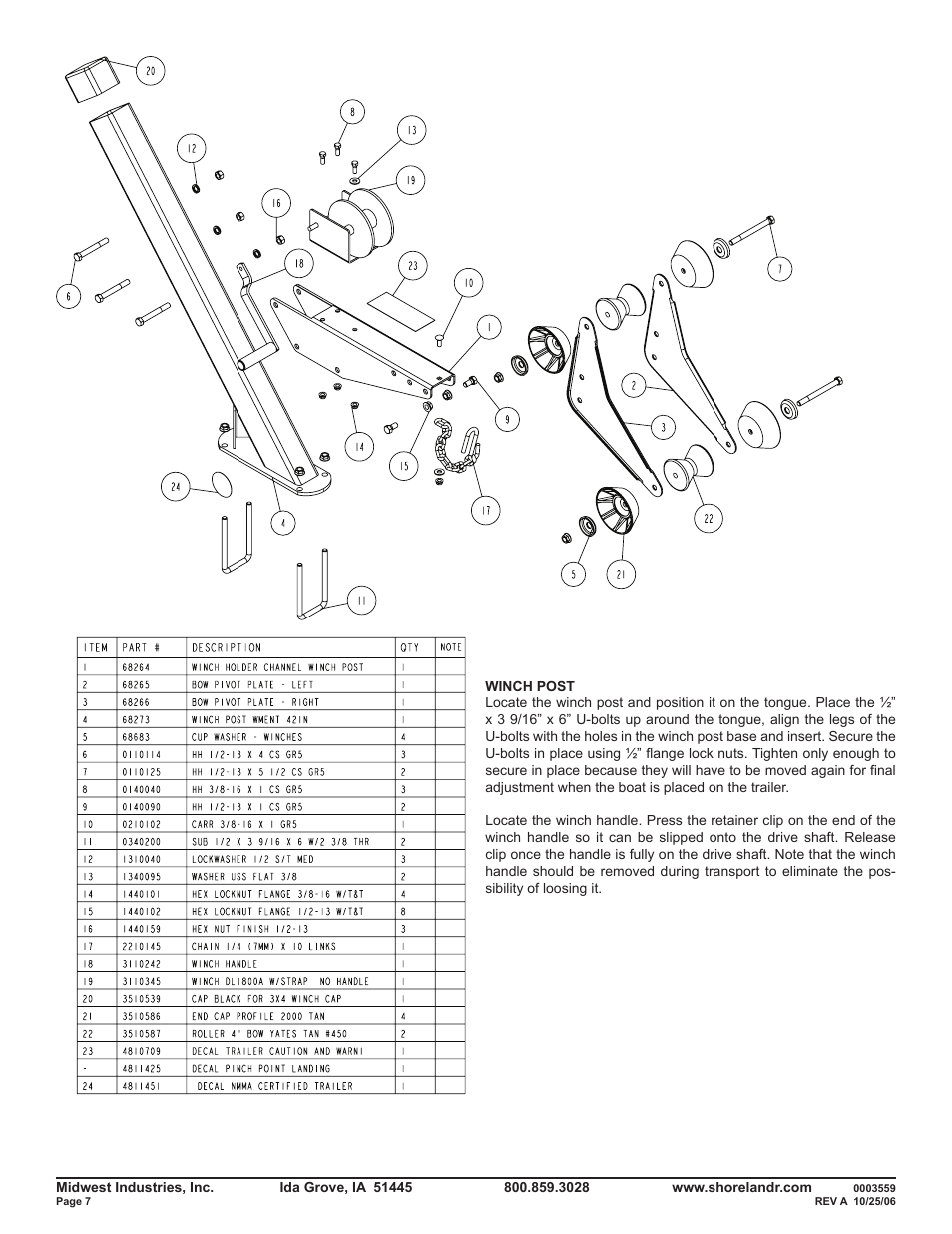 ShoreLand'r SLR46TBL V.2 User Manual | Page 7 / 14