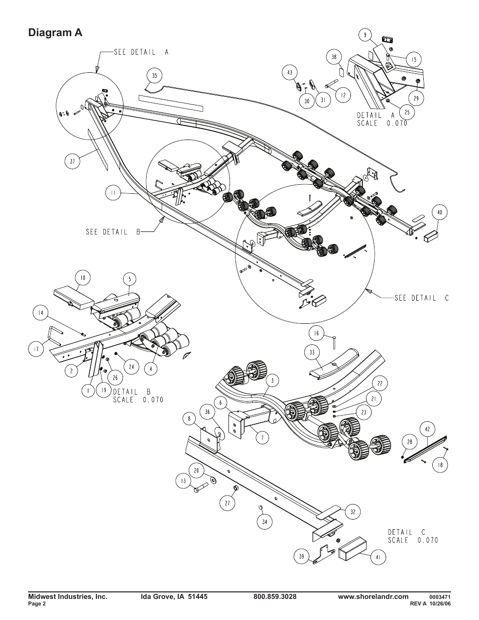 Diagram a | ShoreLand'r SLR46TBS V.1 User Manual | Page 2 / 14