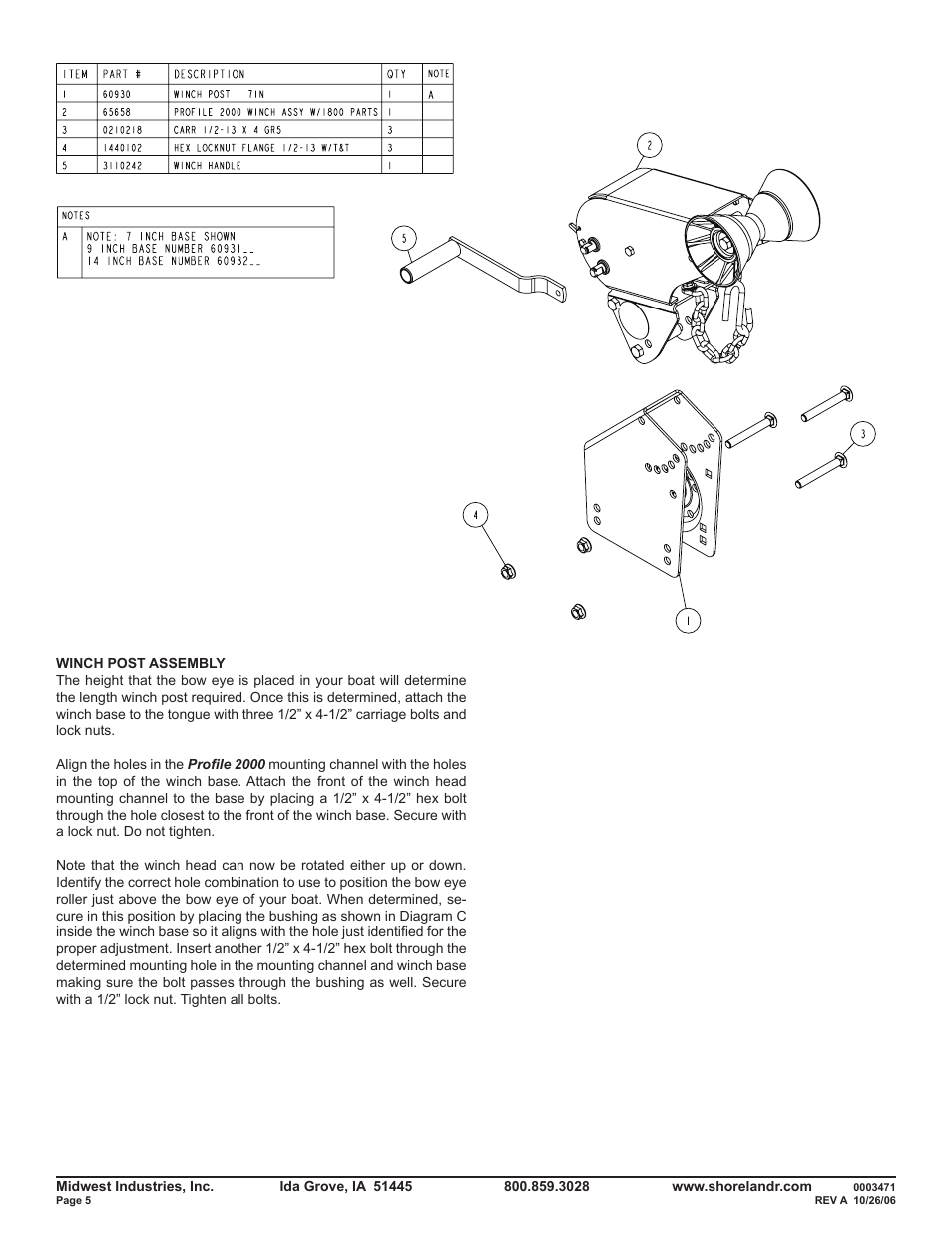 ShoreLand'r SLR46TBS V.1 User Manual | Page 5 / 14