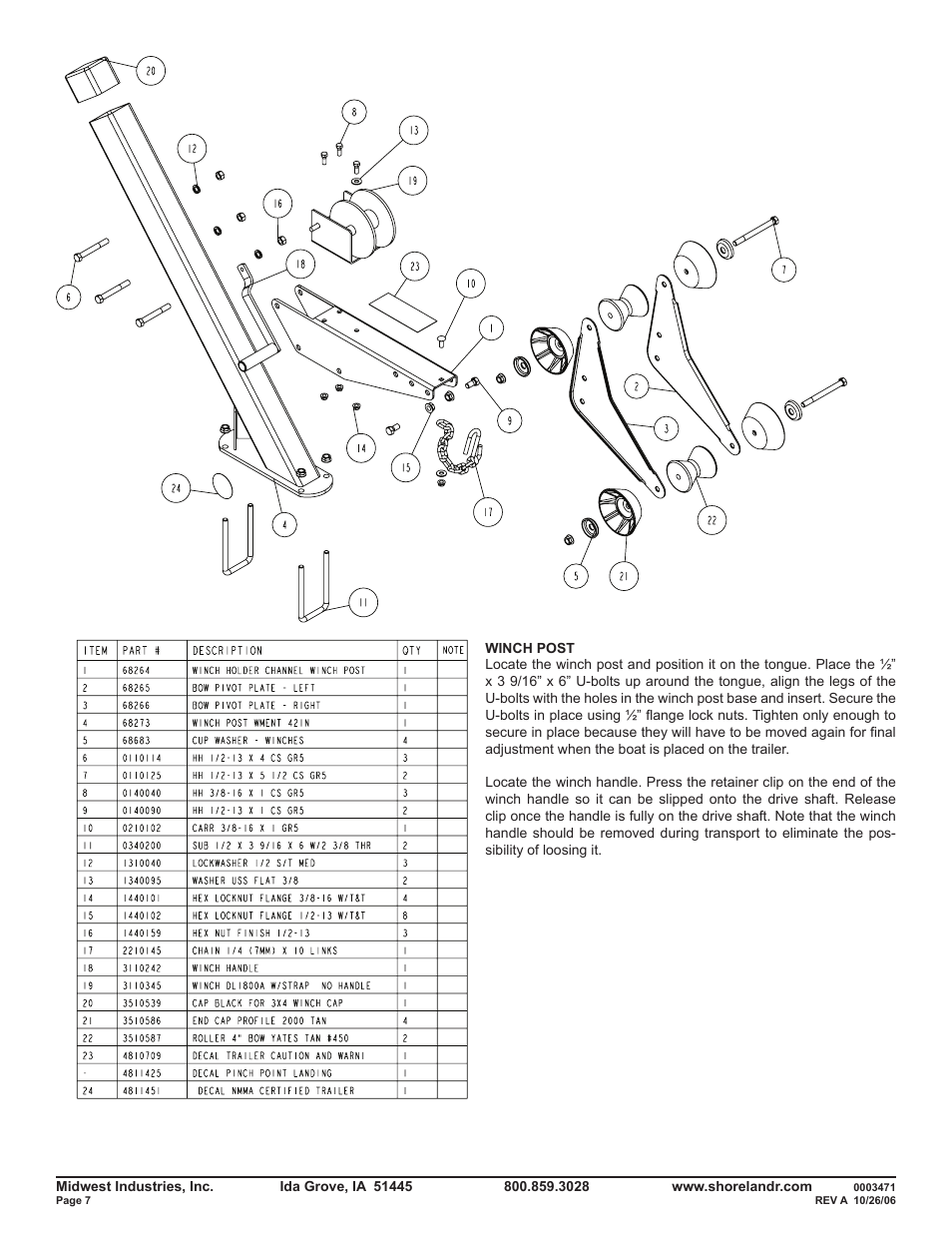 ShoreLand'r SLR46TBS V.1 User Manual | Page 7 / 14