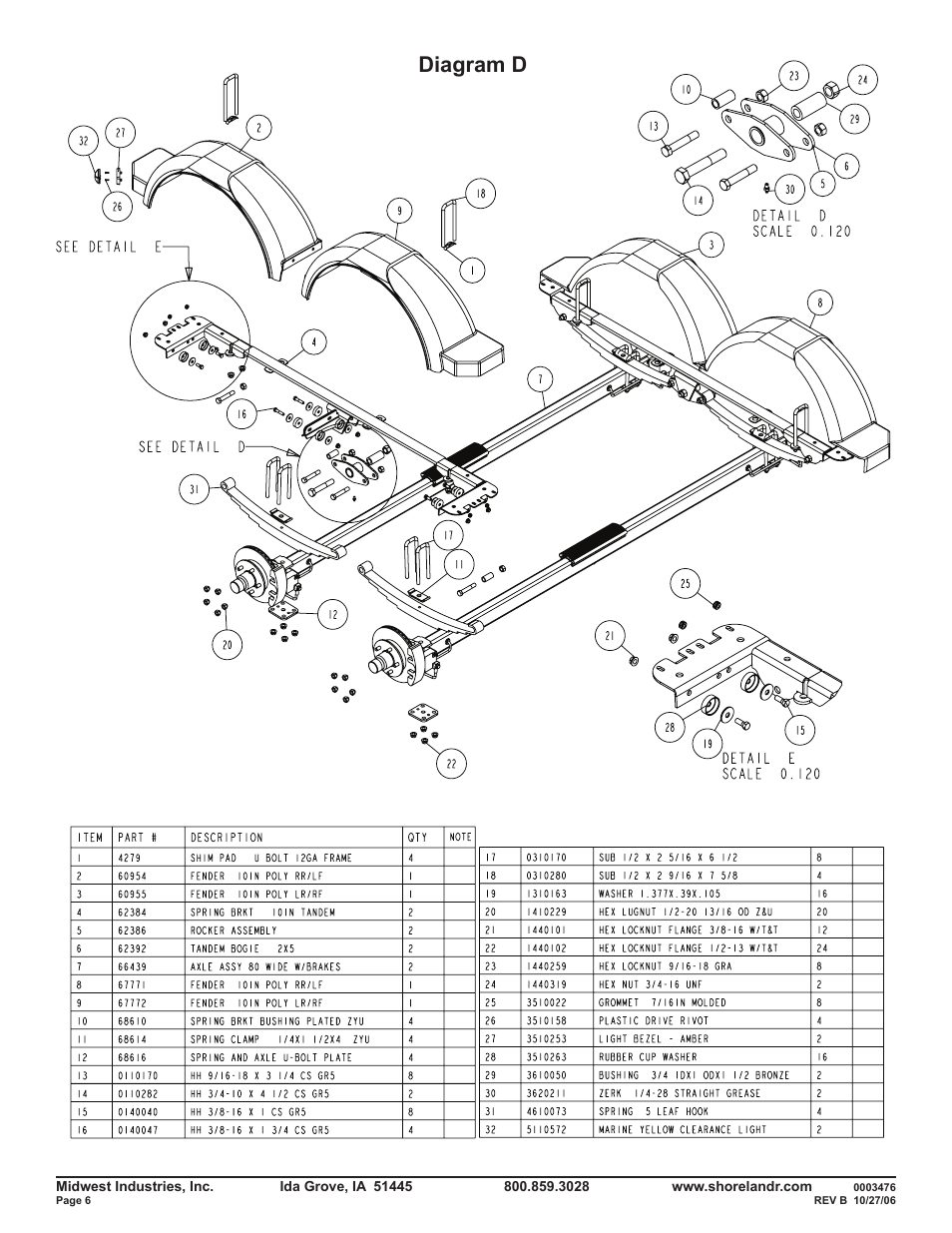 Diagram d | ShoreLand'r SLR55TBBL V.2 User Manual | Page 6 / 12