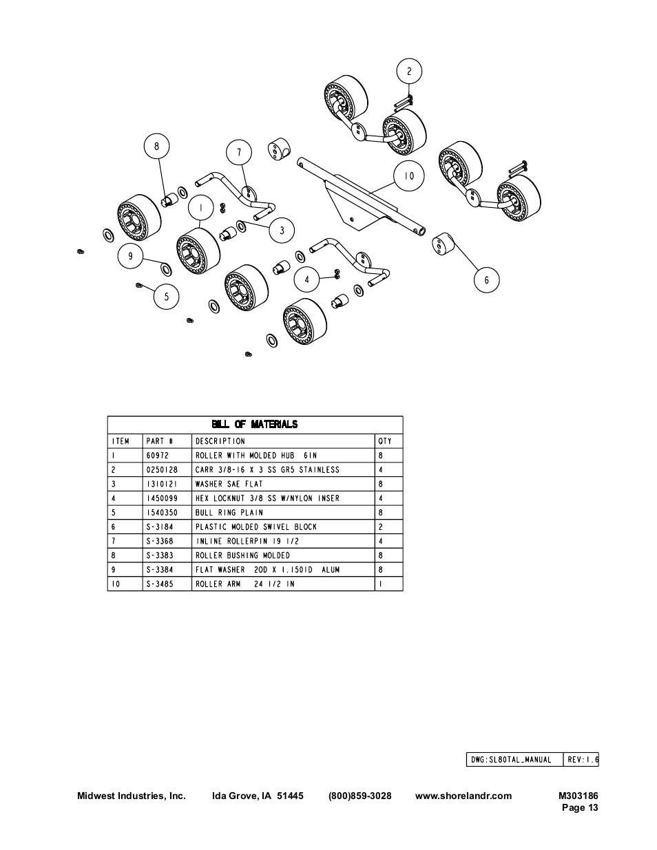 ShoreLand'r SLR83TAL User Manual | Page 13 / 16