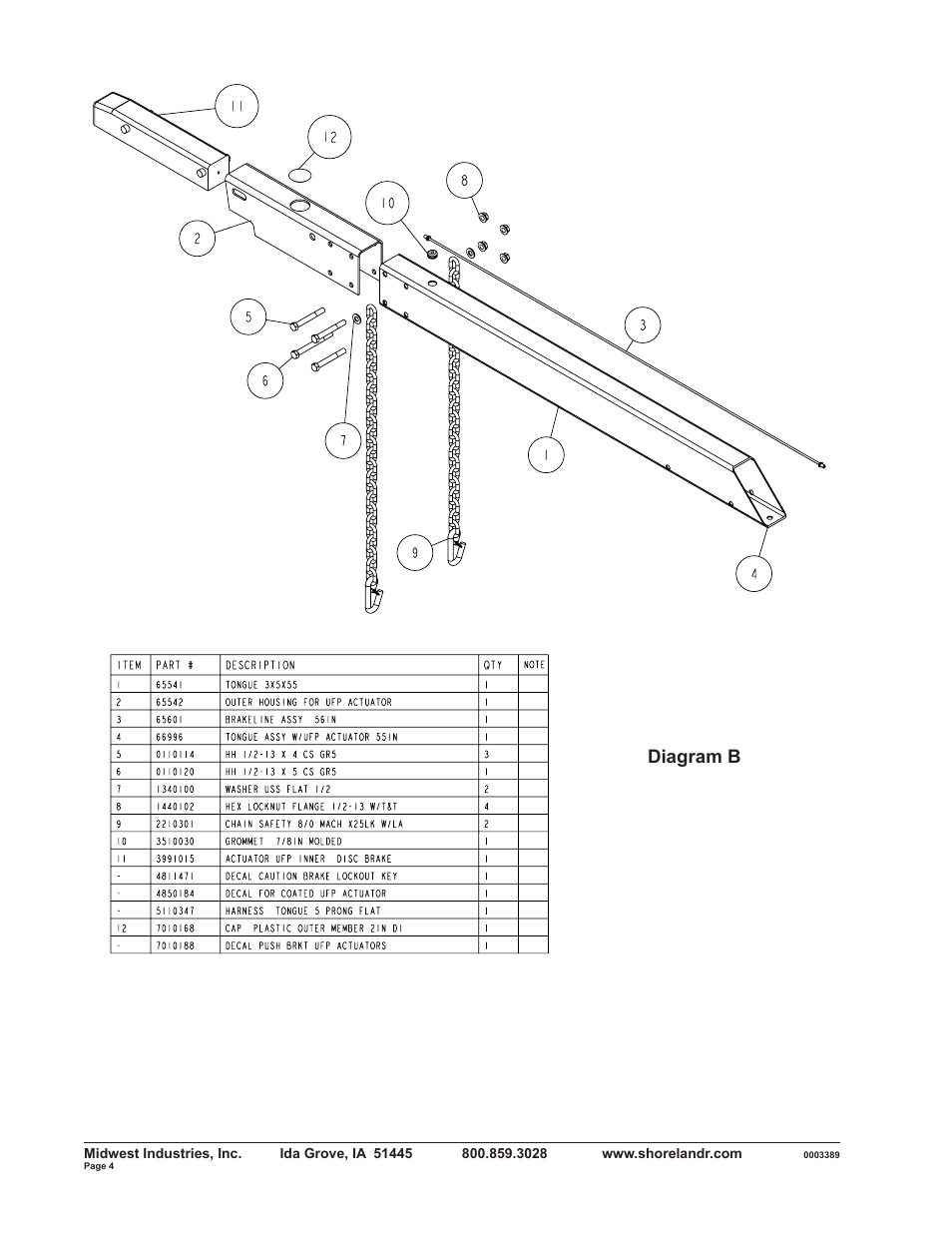 Diagram b | ShoreLand'r SLRB2313BS V.2 User Manual | Page 4 / 10