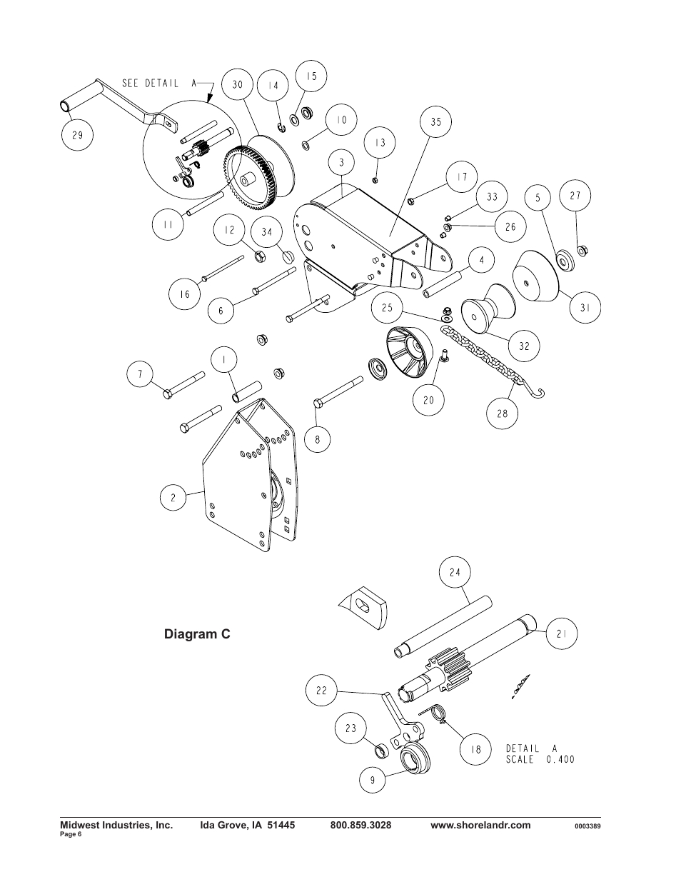 Diagram c | ShoreLand'r SLRB2313BS V.2 User Manual | Page 6 / 10