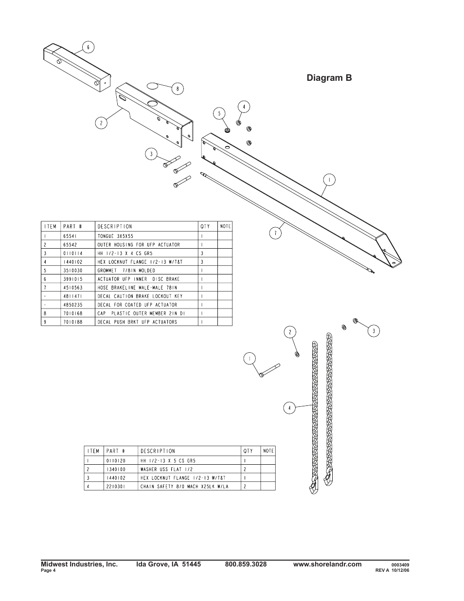 Diagram b | ShoreLand'r SLRB2313BSW V.1 User Manual | Page 4 / 12