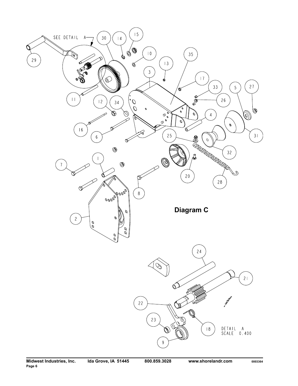 Diagram c | ShoreLand'r SLRB2314L User Manual | Page 6 / 10