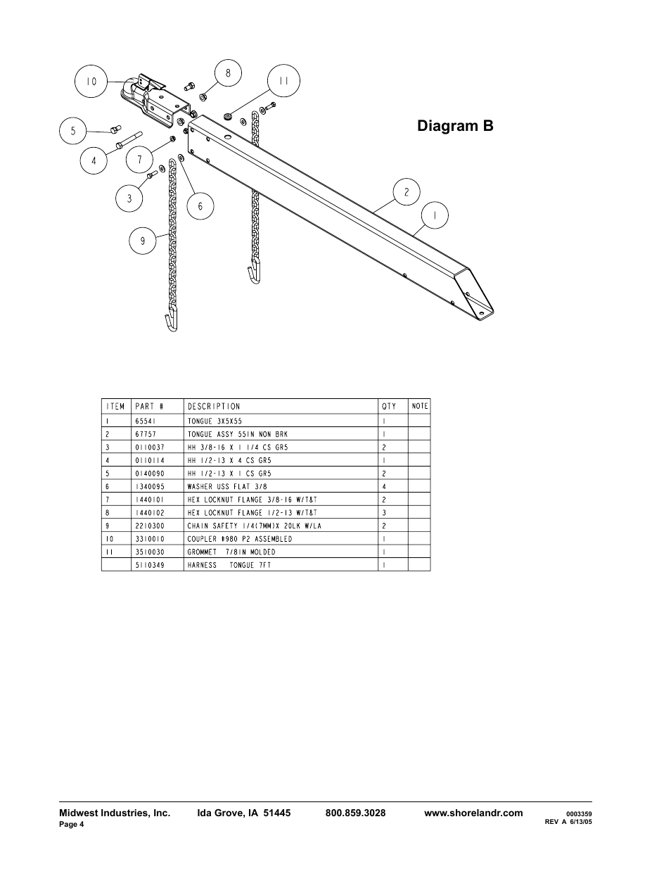 Diagram b | ShoreLand'r SLRB2314S User Manual | Page 4 / 10