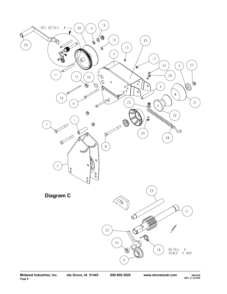 Diagram c | ShoreLand'r SLRB2314S User Manual | Page 6 / 10