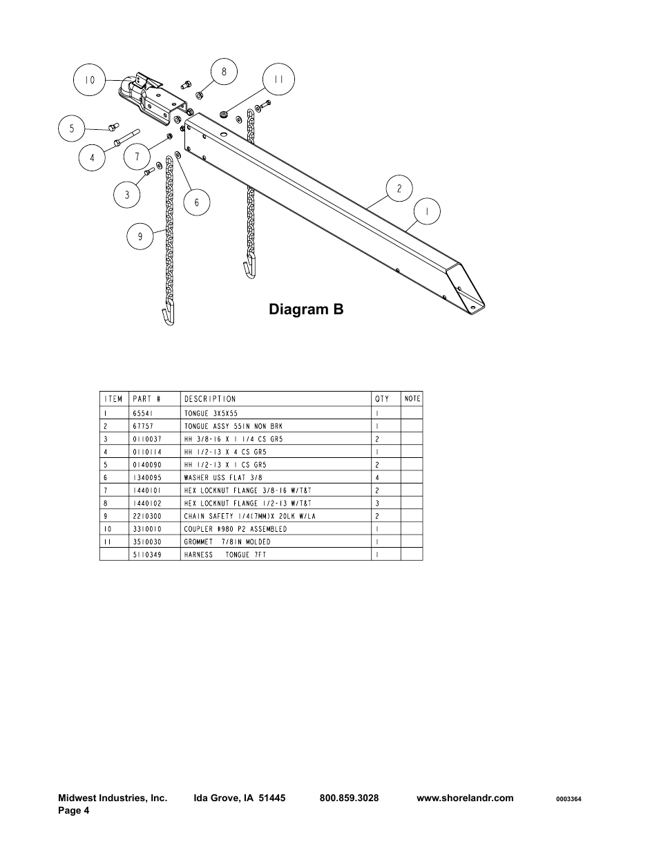 Diagram b | ShoreLand'r SLRB23L User Manual | Page 4 / 10
