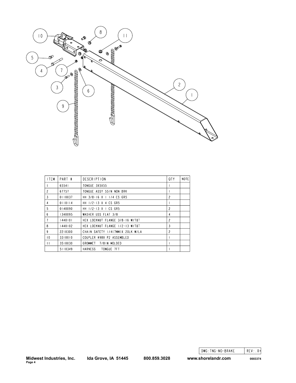 ShoreLand'r SLRB23LW User Manual | Page 4 / 10