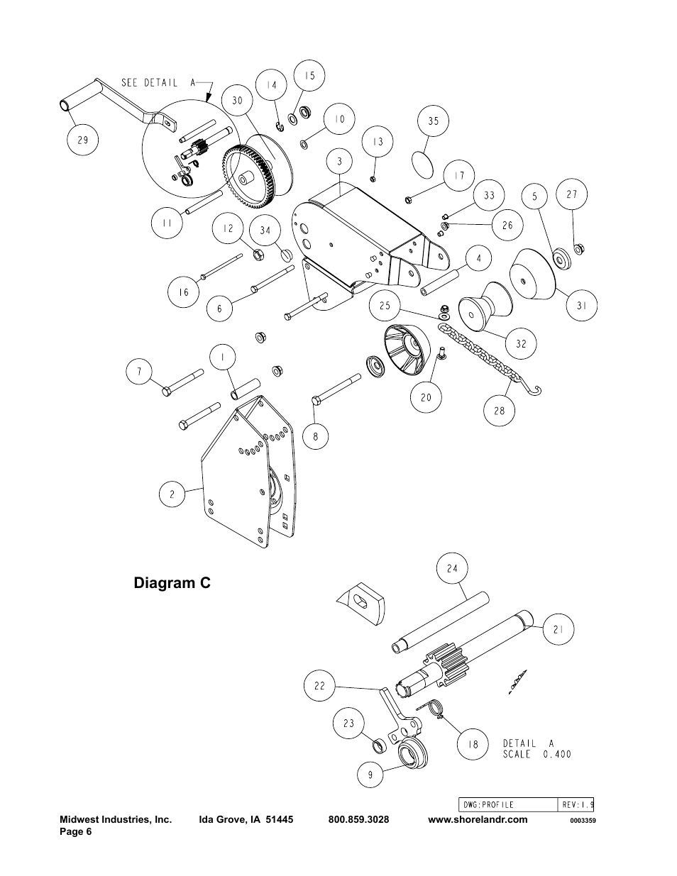 Diagram c | ShoreLand'r SLRB23S User Manual | Page 6 / 10